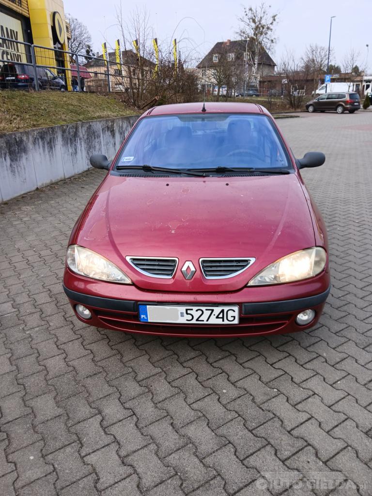 RENAULT MEGANE ŻÓŁTE TABLICE BEZ KOROZJI