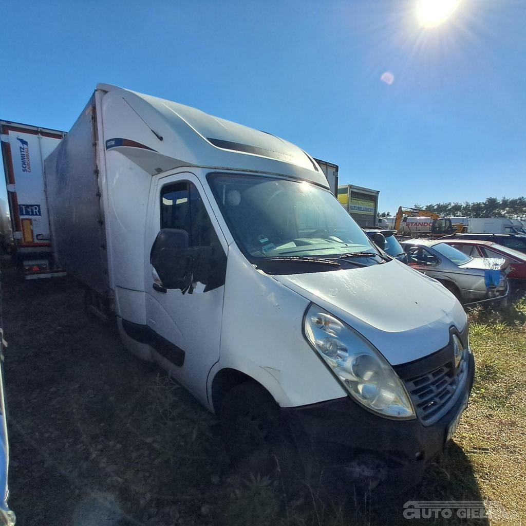 RENAULT MASTER skrzynia z plandeką